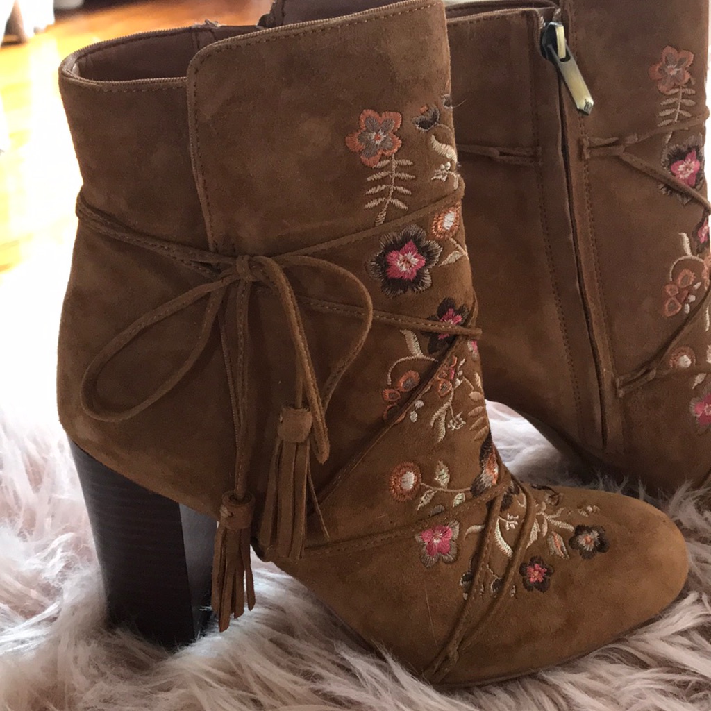 Sam Edelman Embroidered Boots